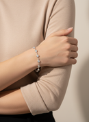 Pulseira Inteira em Zircônias Redondas