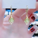 Brinco Argola Cravejado de Zircônia