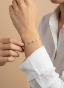 Pulseira Inteira em Zircônias Redondas