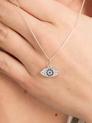 Colar Olho Grego Cravejado