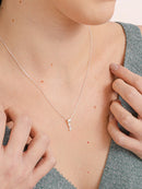 Colar Figa Cravejada com Zircônias