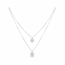 Colar Correntes e 2 Pontos de Luz